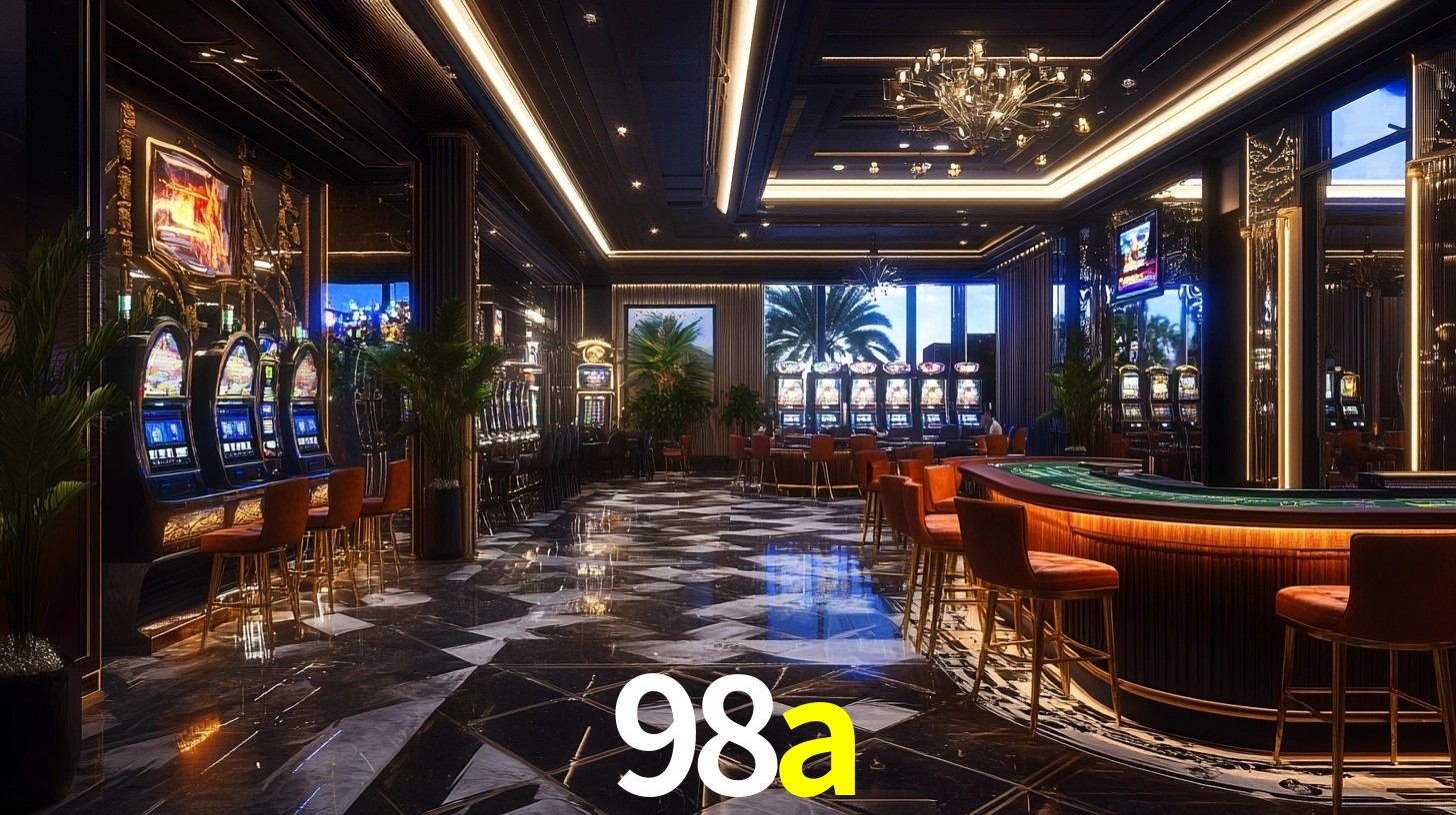 98a: Jogos de Caça-Níqueis-Altas Recompensas, Roleta-Velocidade, Blackjack-Desafios Máximos